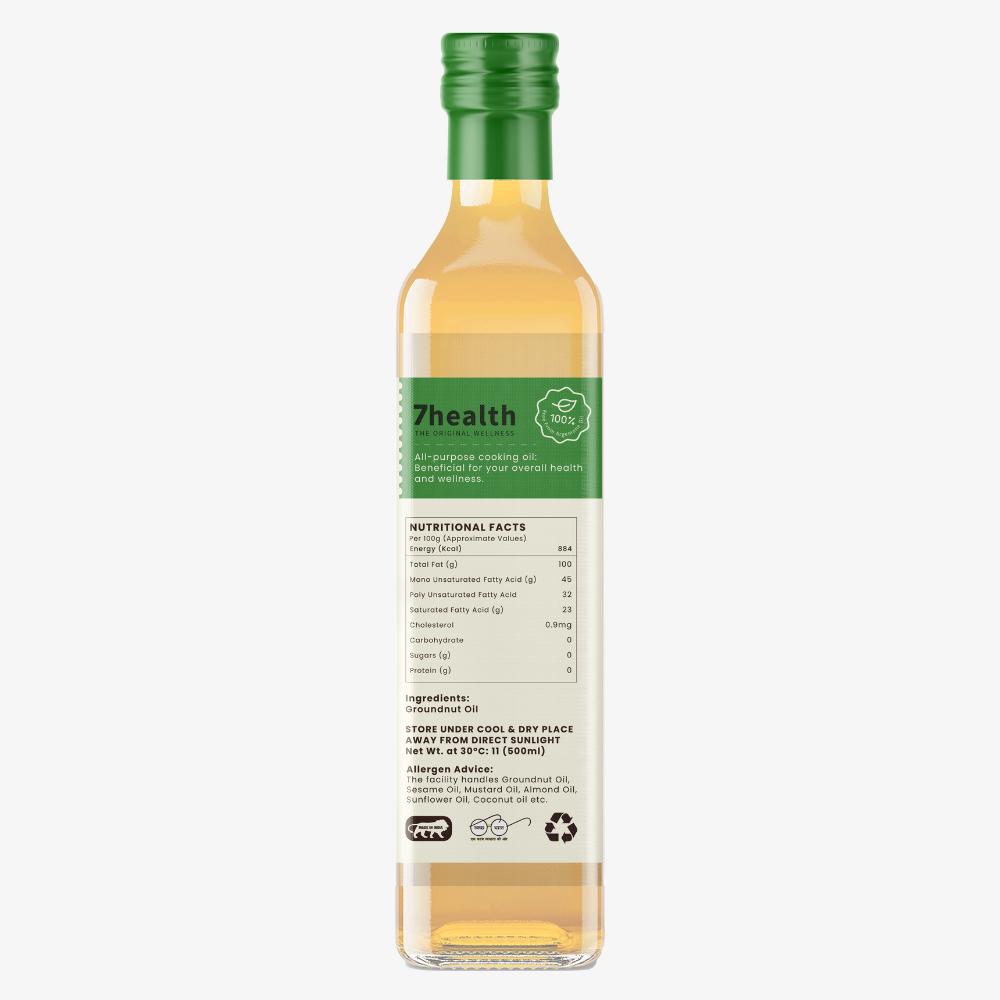 7 health black mustard oil - 1 L