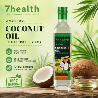 7 Health Cold Pressed and Virgin Coconut oil