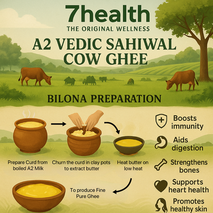 7 health A2 Ghee- 500 ML